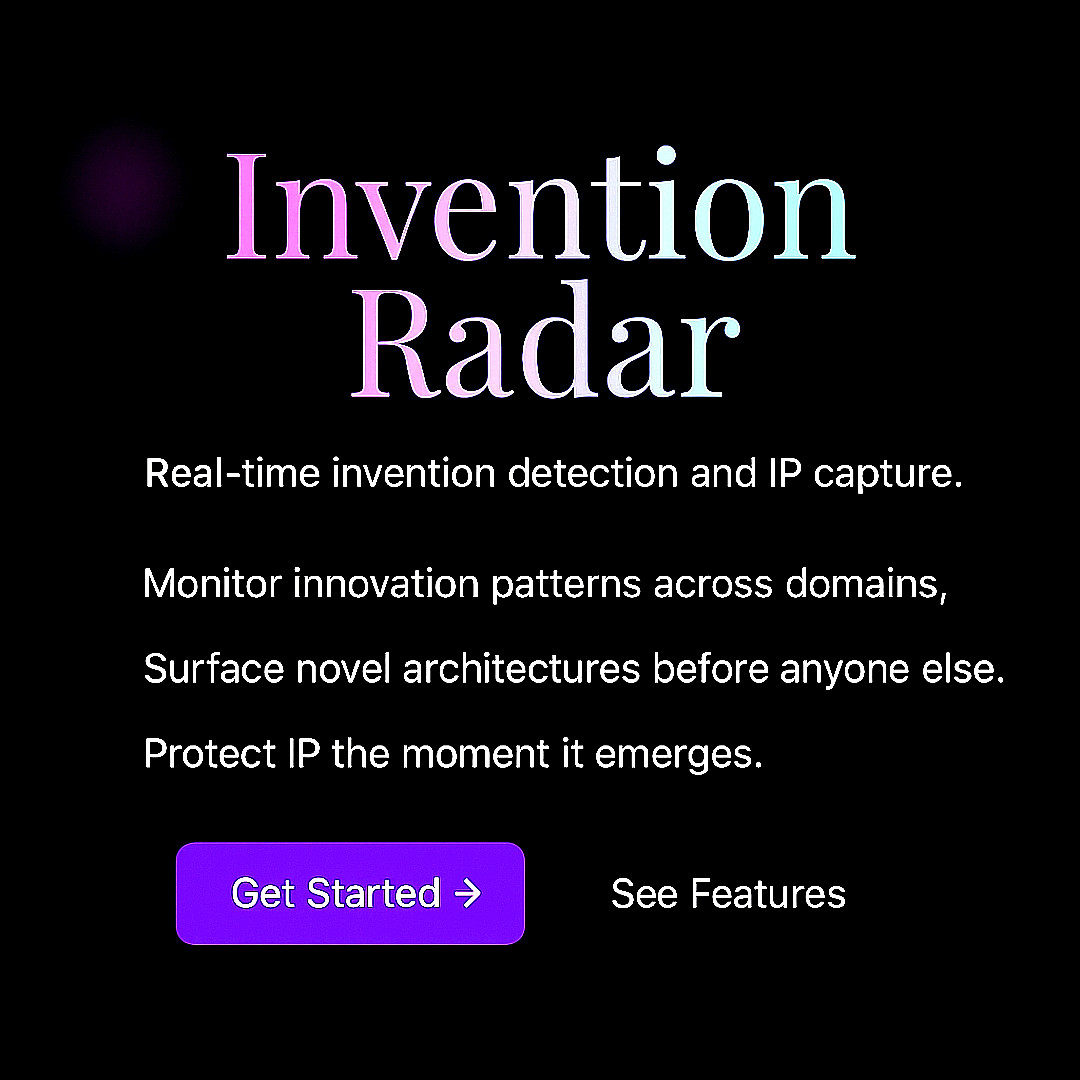 Invention Radar | Team Access (5 Seats) | Patent Search AI | Research Scanner