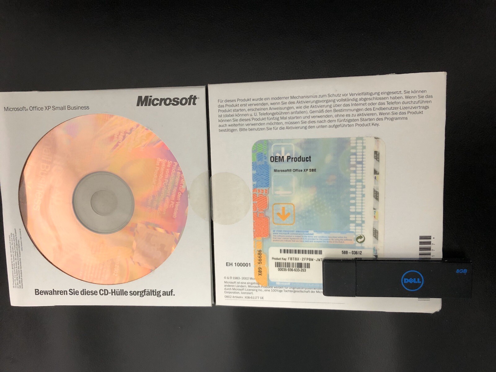 Office XP Small Business Edition, German, Full Version with VAT Invoice