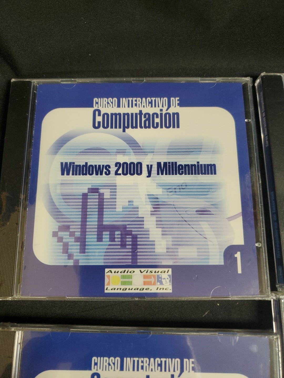 Curso interactivo de Computacion 4 CD Windows, Navegadores, Word, Outlook NEW