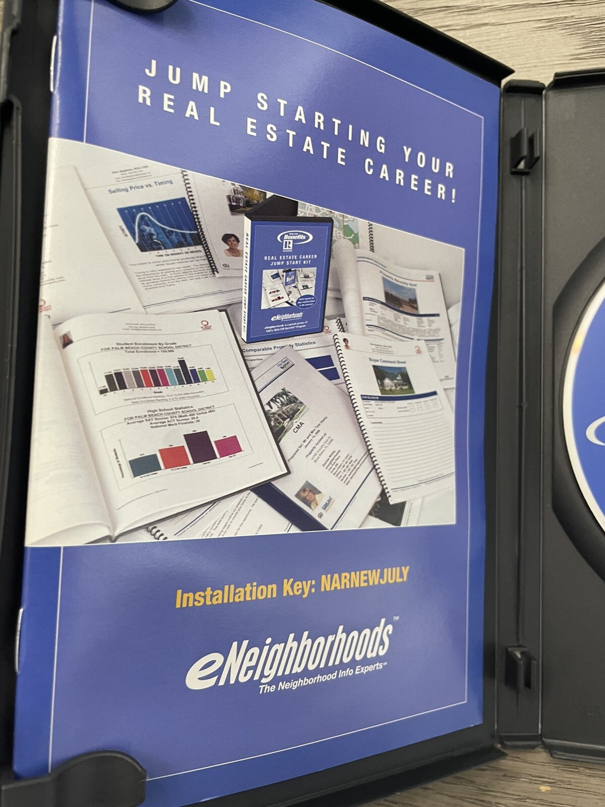 Real Estate Career Jump Start Kit Realtor Benefits eNeighborhoods PC Program