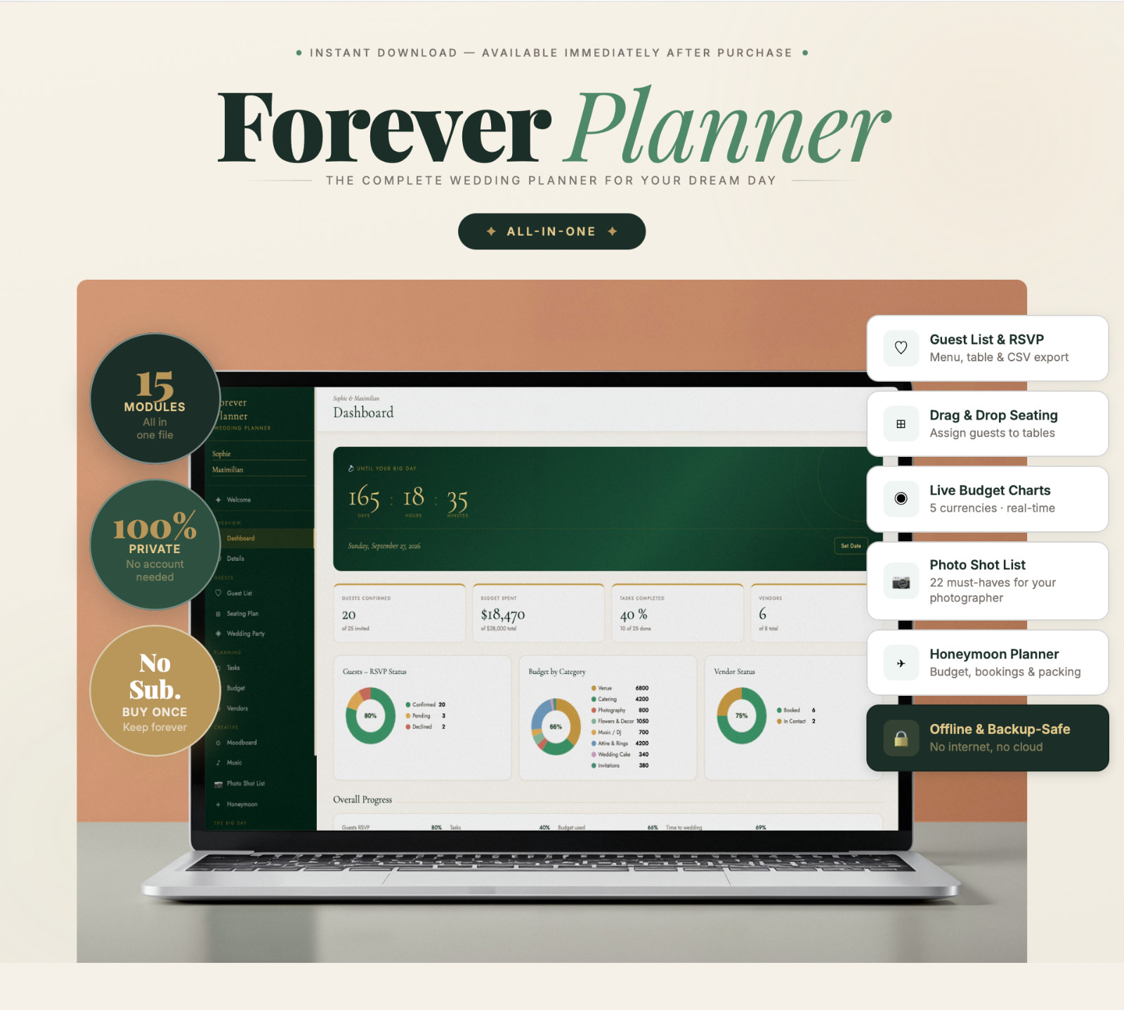 Freelancer OS (International) | All-in-One Business Planner, Invoices, Taxes, CRM