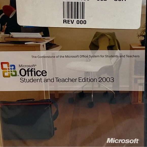 Sealed Microsoft Office Student & Teacher Edition 2003 For Windows New Condition