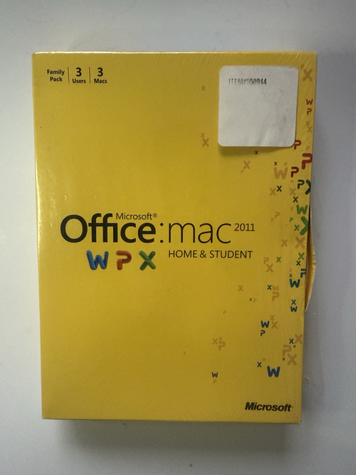 Microsoft Office: Mac 2011 Home& Student – 3 Users / 3 Macs – Complete Box Set