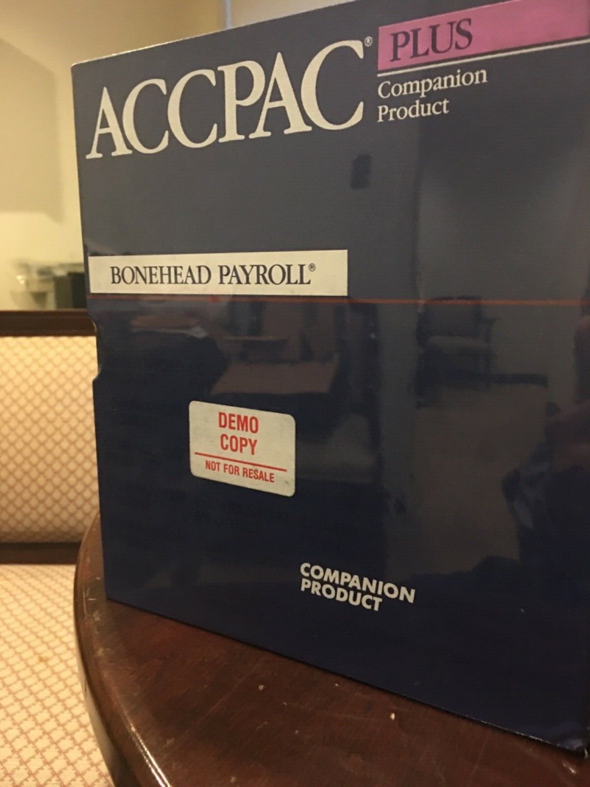 ACCPAC Plus Accounting Companion Product. Bonehead Payroll. NFR. Shrink Wrapped