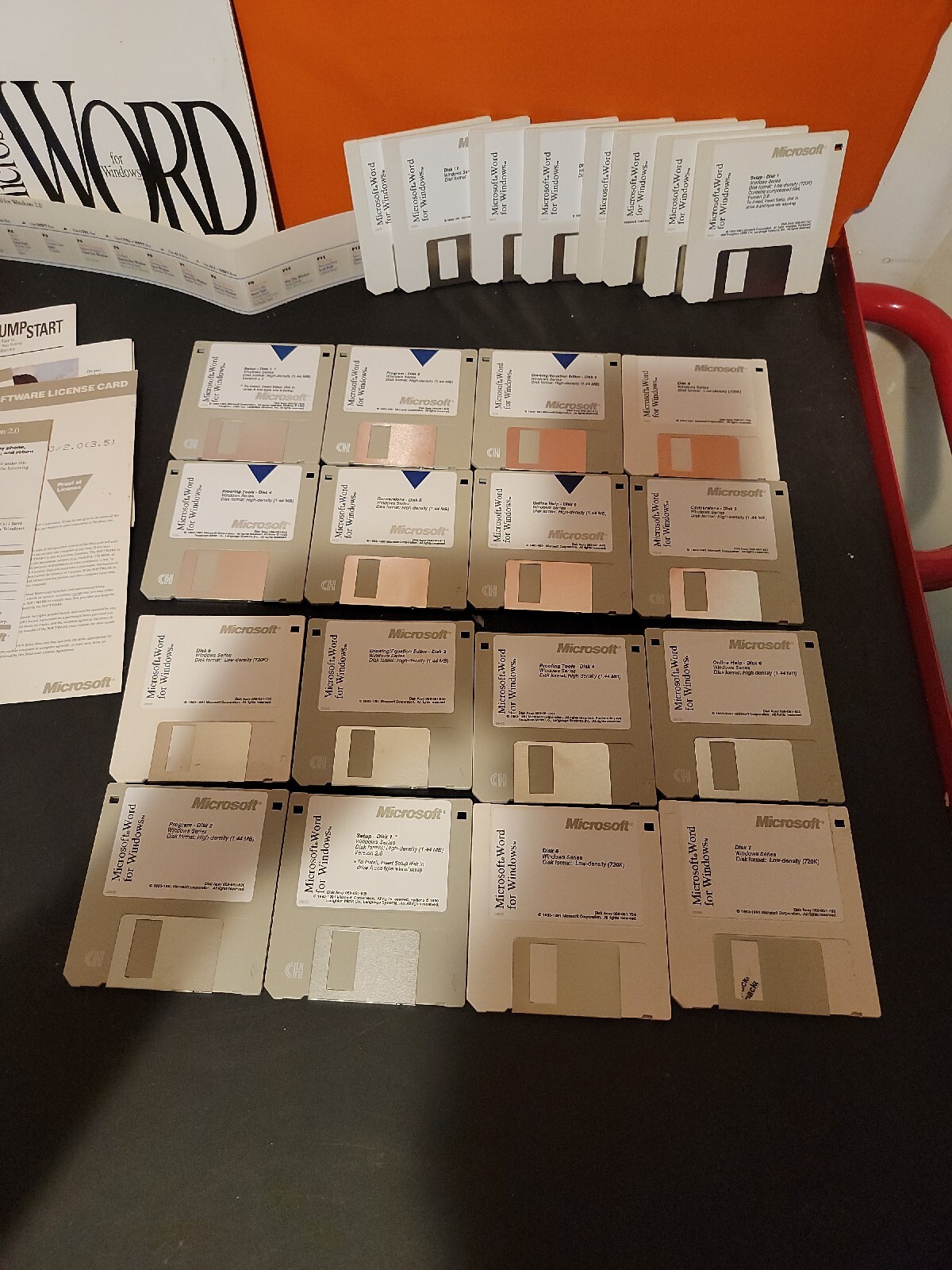 Huge Vintage Microsoft Word 2.0 Bundle ~ See Pictures ~ Read Description