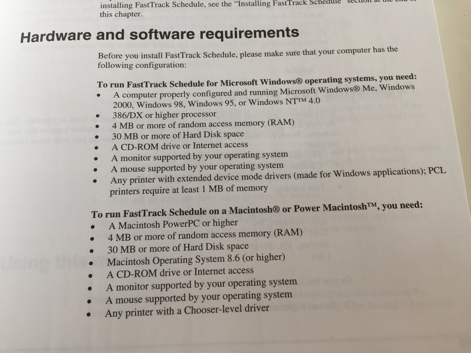 FastTrack Schedule Version 7 for Mac & Windows