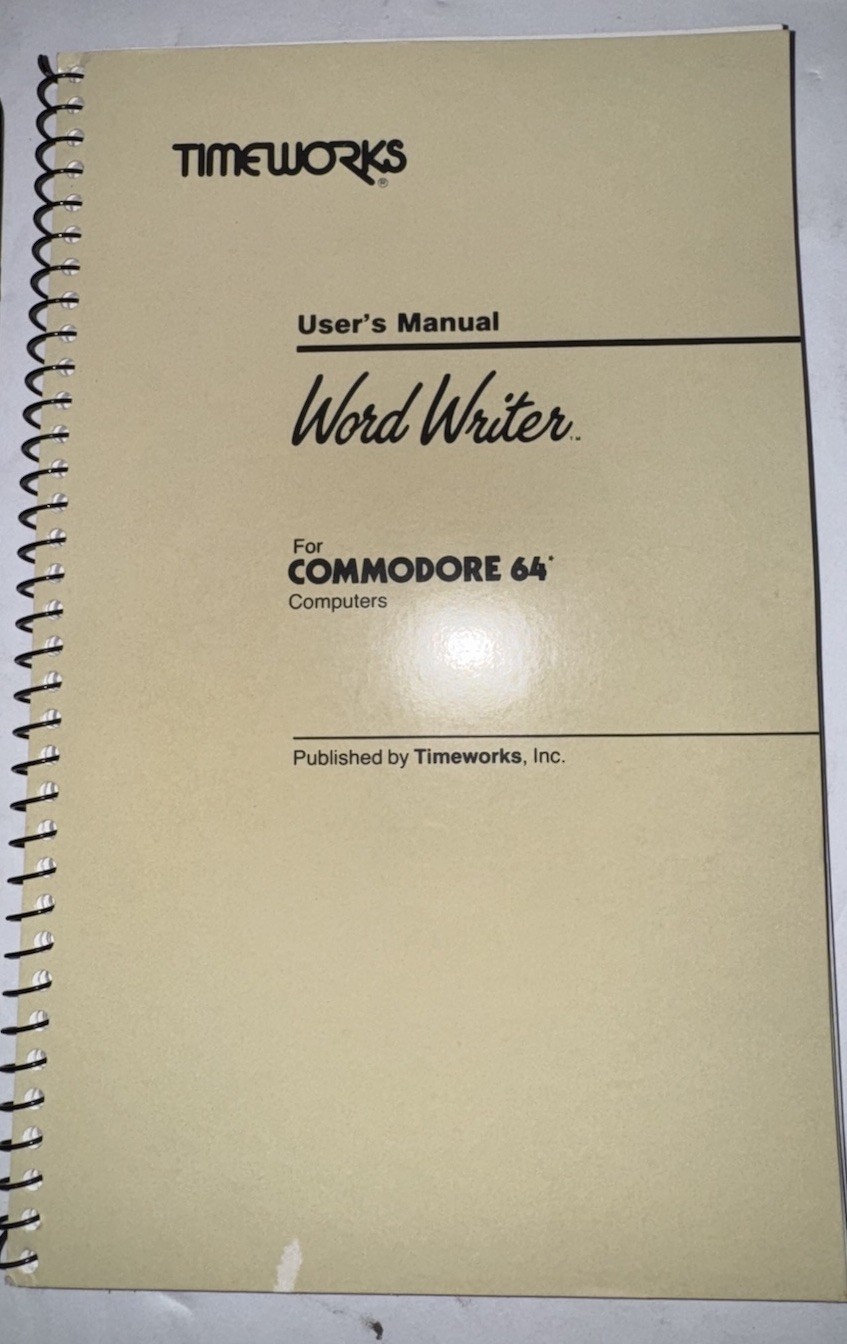 Timeworks Work Writer With Spell Checker Personal Computer Software COMPLETE