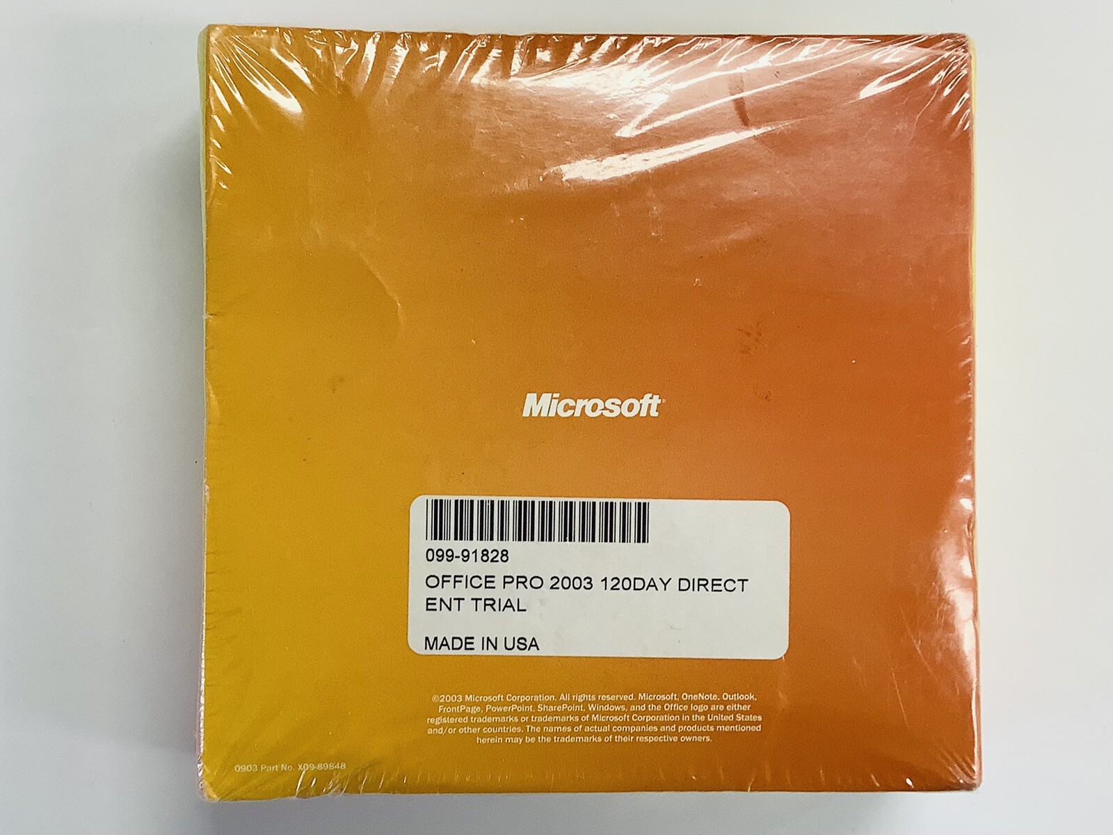 “BRAND NEW” Microsoft Office System Evaluation 2003 Enterprise Edition SEALED