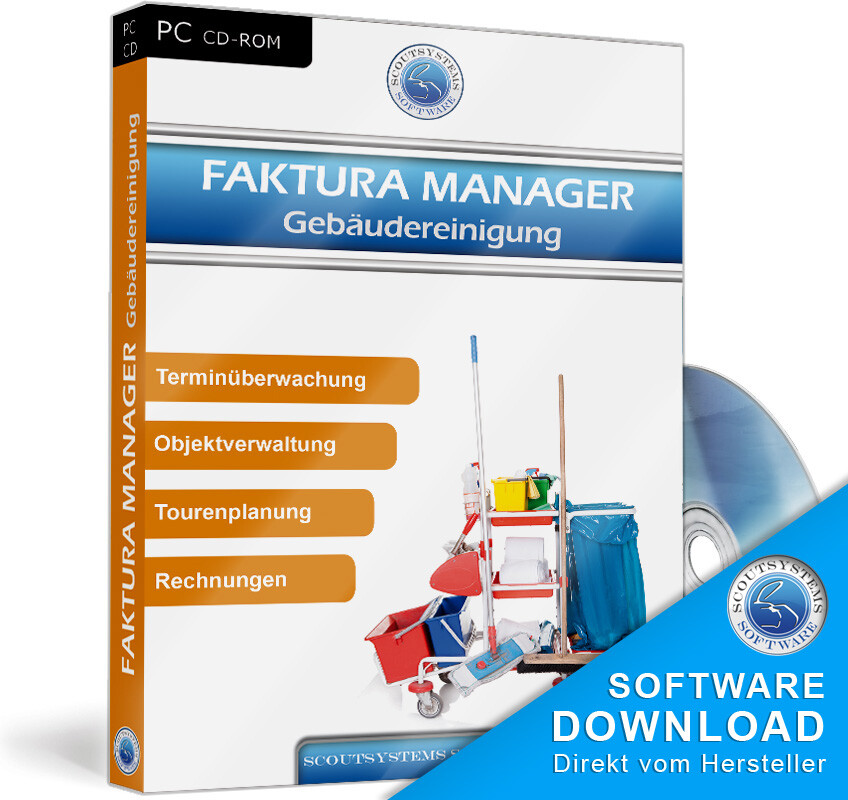 Invoice software for building cleaner as download at a special price. Excellent Current!