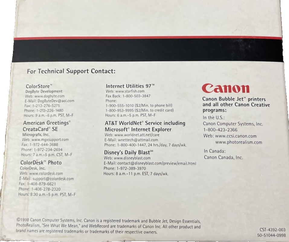 Canon Creative 3 PC Software