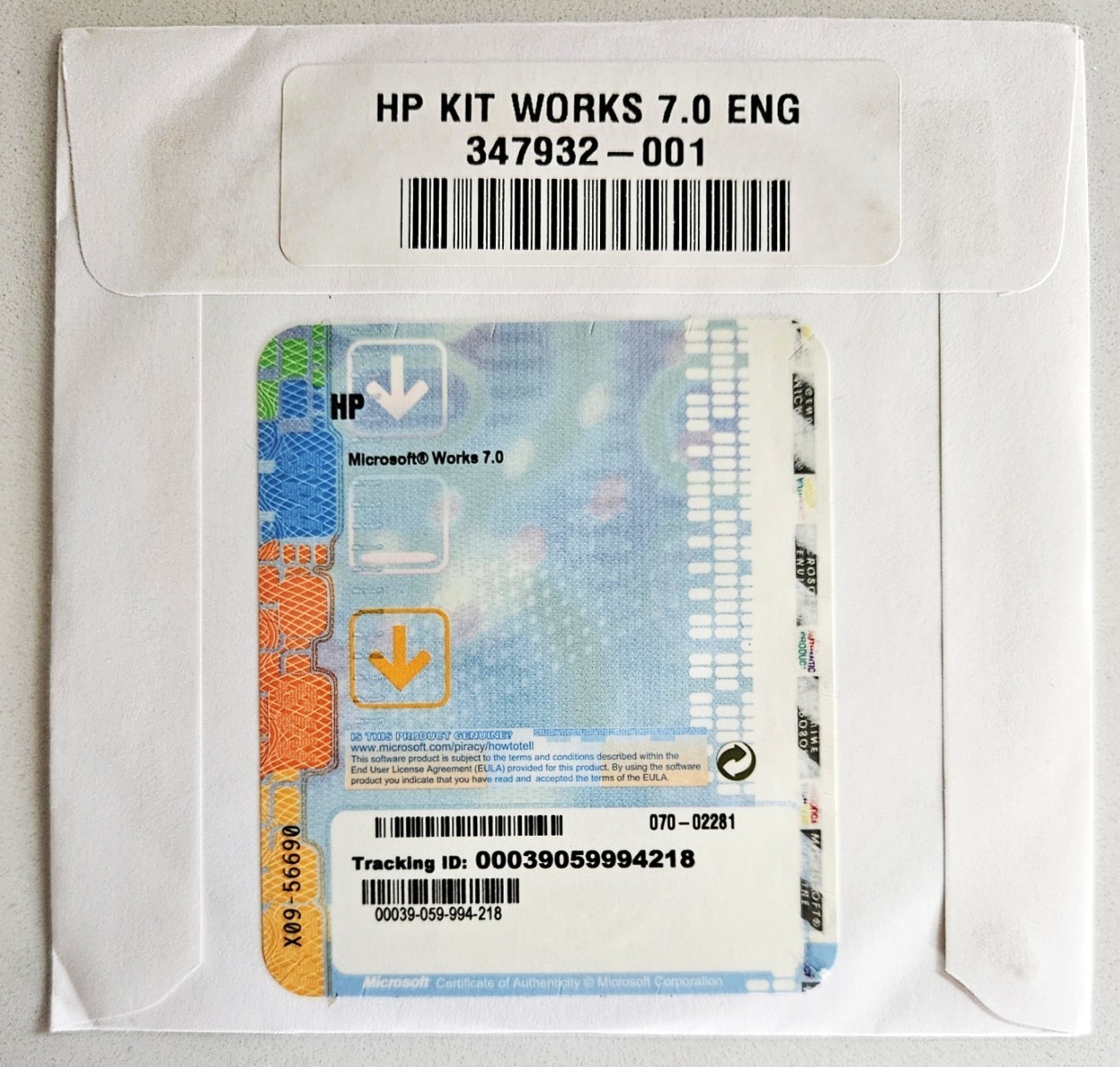 Microsoft Works 7.0 FACTORY SEALED (PC, CD-ROM)