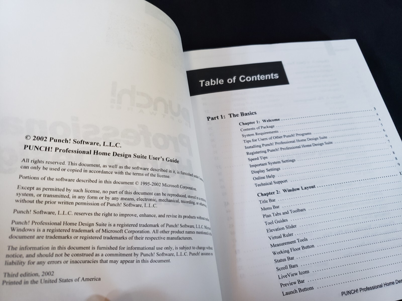 Punch! Professional Home Design Suite Software User’s Guide (2002) Windows 95