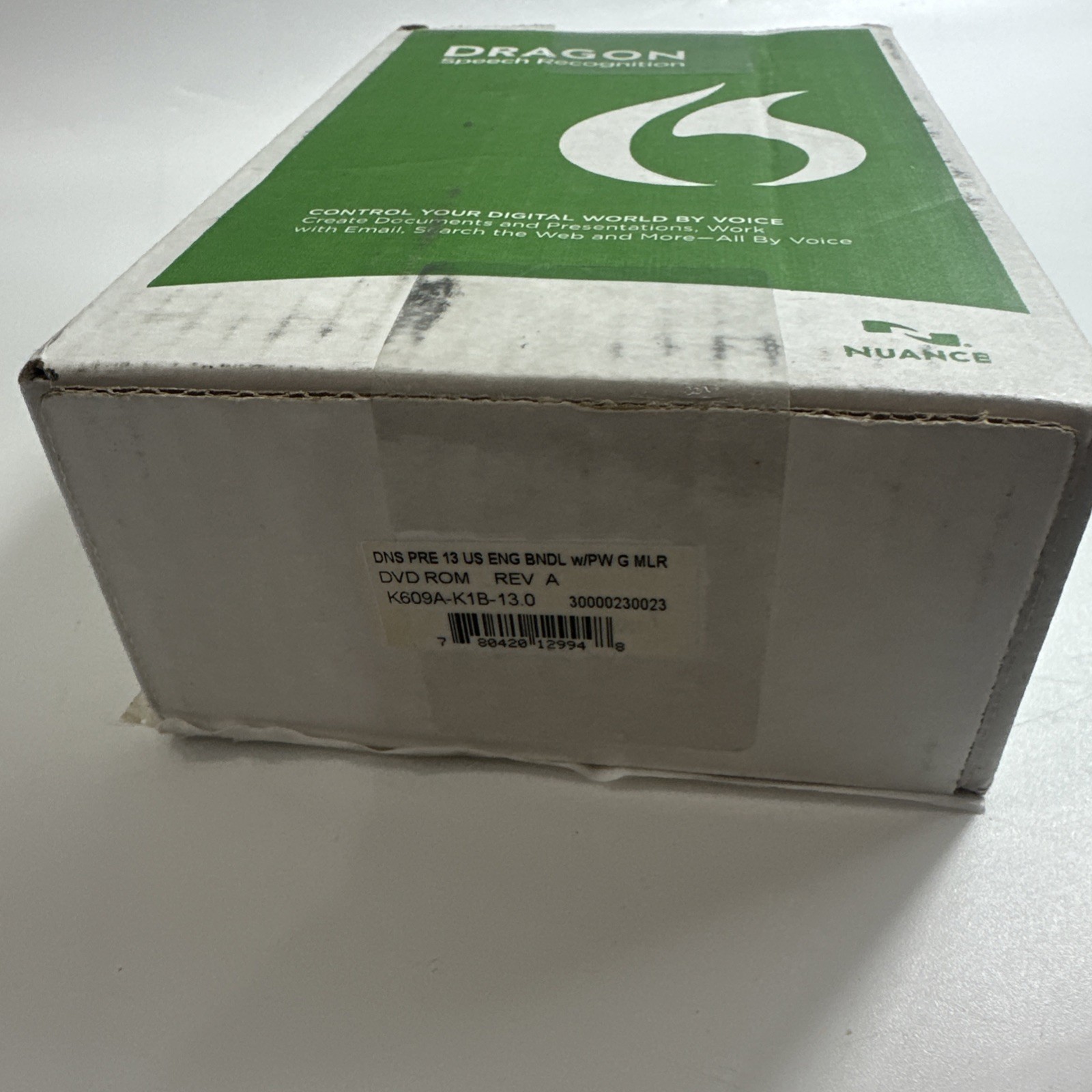 New Nuance Dragon NaturallySpeaking Premium Ver. 13 w/ Headset (K609A-K1B-13.0)