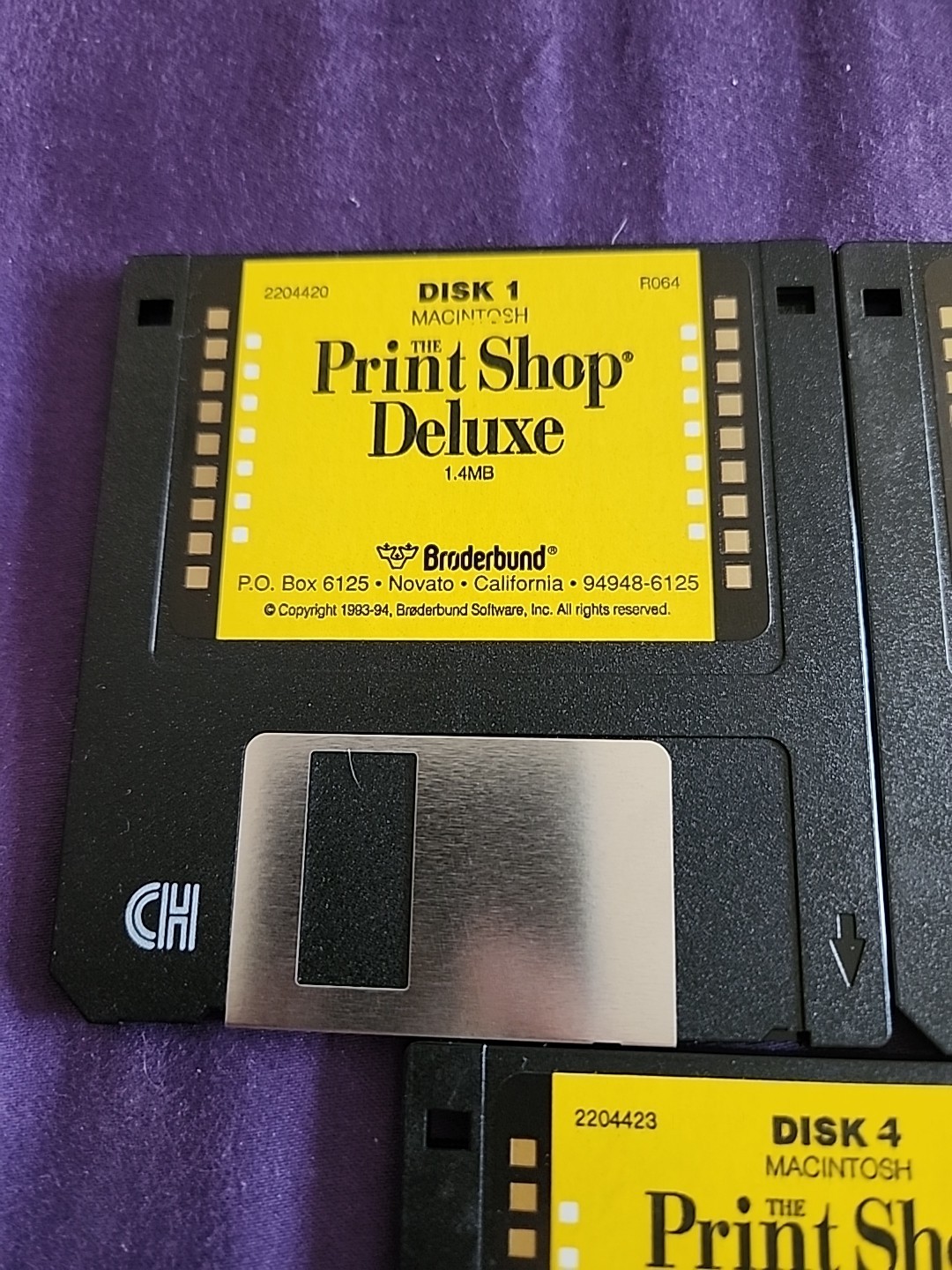 Rare | PrintShop Deluxe for Apple Macintosh – 3.5 Media | 1993-1994 HTF Software