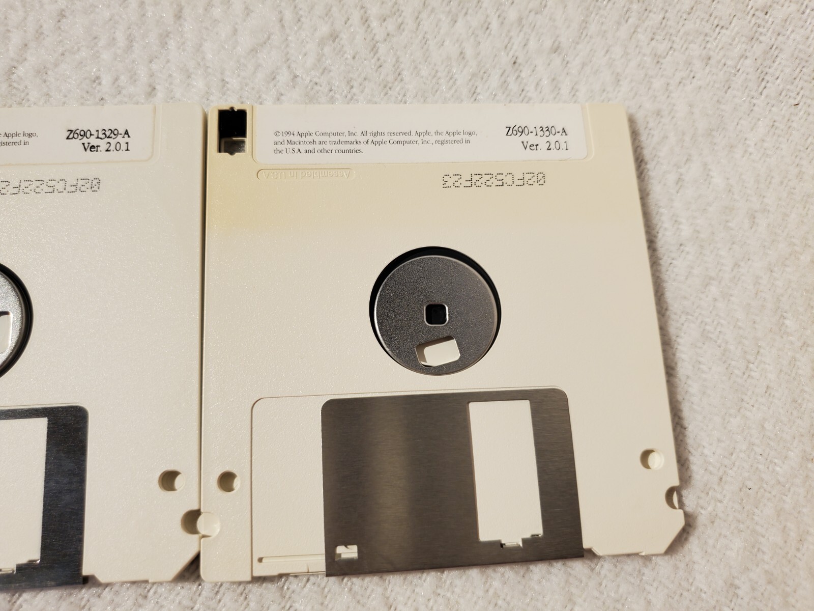 Vtg 1994 Apple Macintosh Remote Access Client v.2.0.1 ~ 3.5″ Floppy Disks