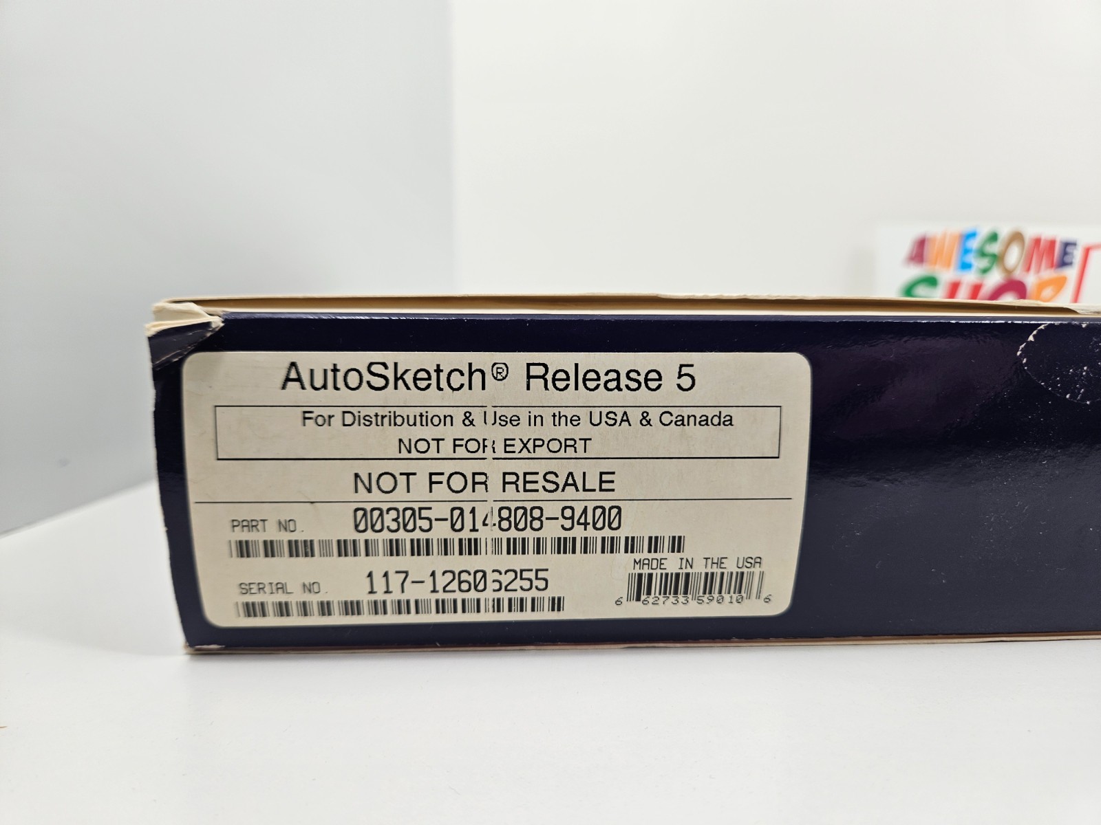 AUTODESK AUTOSKETCH RELEASE 5 For WIN 95, 98, NT, Office 97 – BRAND NEW