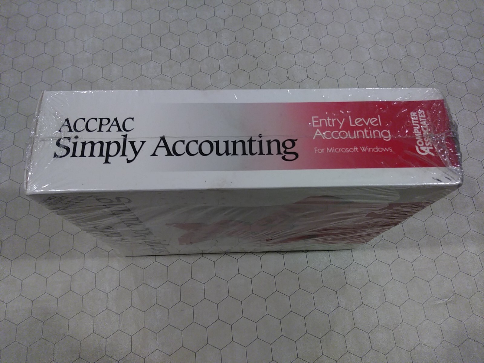 ACCPAC Simply Accounting for Windows, Computer Associates, 1991 Demo Copy SEALED