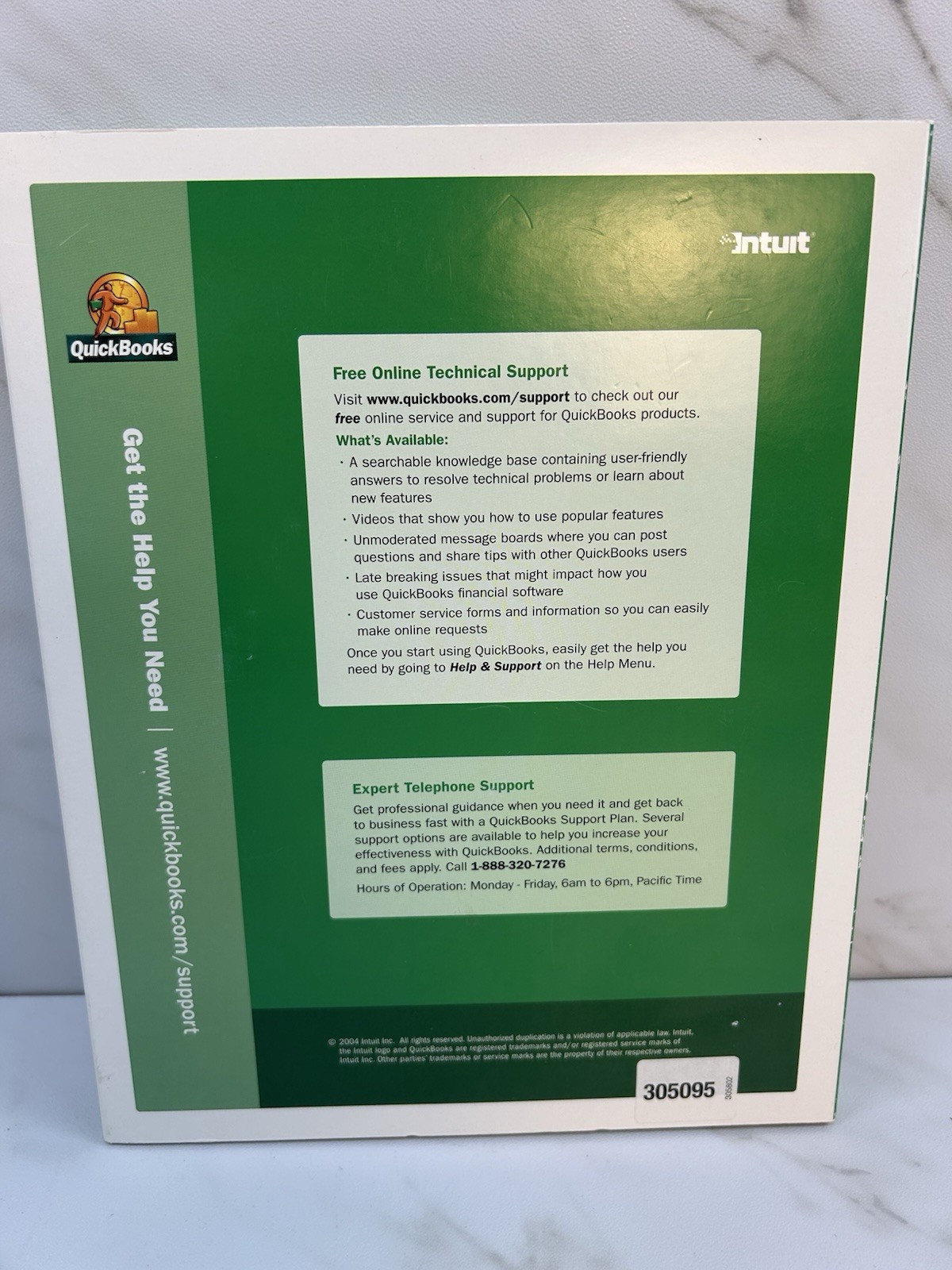 Intuit QuickBooks Premier Edition 2005 Retail Edition Windows Key Small Business