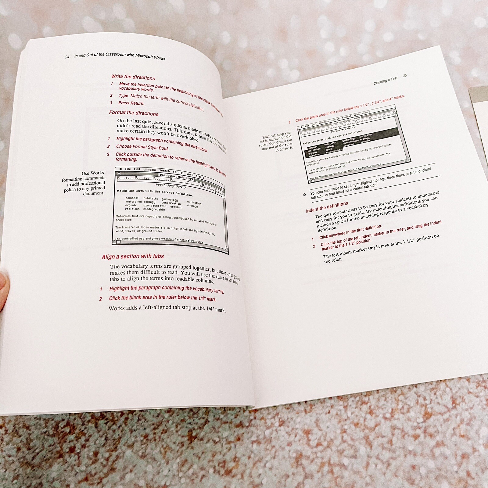 In And Out Of The Classroom With Microsoft Works W/ Floppy Disc 1990 Teachers