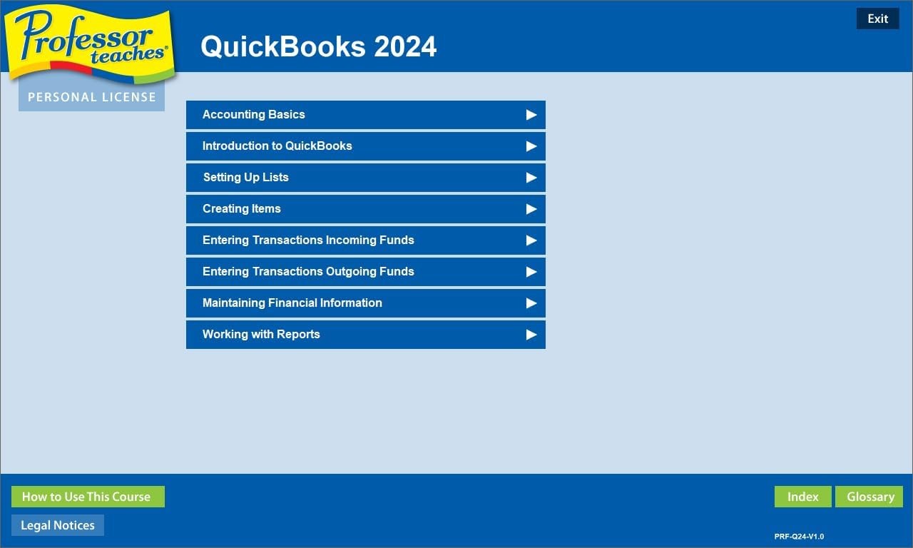 Professor Teaches Super Set 12 Windows PC Office 2021 2019 QuickBooks Training