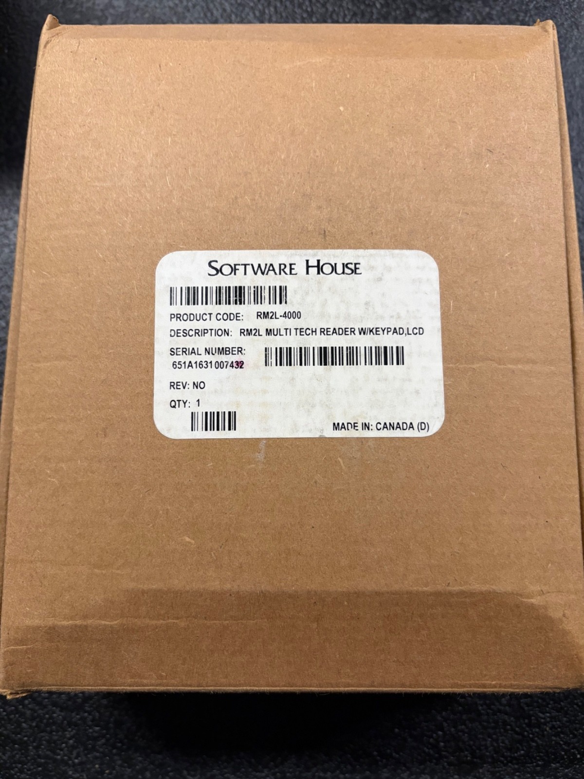 Software House RM2L-4000 Multi-Technology Reader