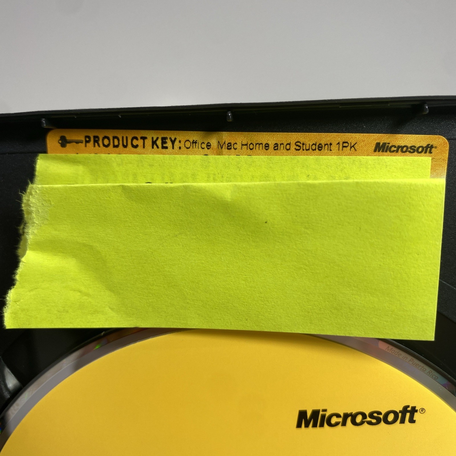 Microsoft Office: Mac 2011 W P X – Home and Student- Retail w/ Product Key