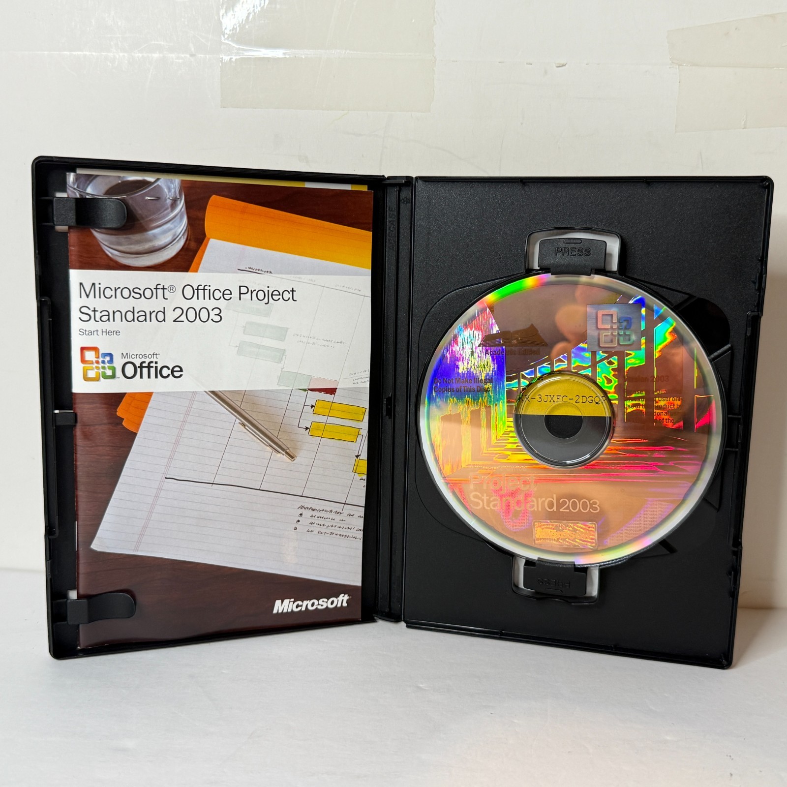 Microsoft Office Project Standard 2003 w/ Product Key OPEN BOX *BUY 2 GET 2 FREE
