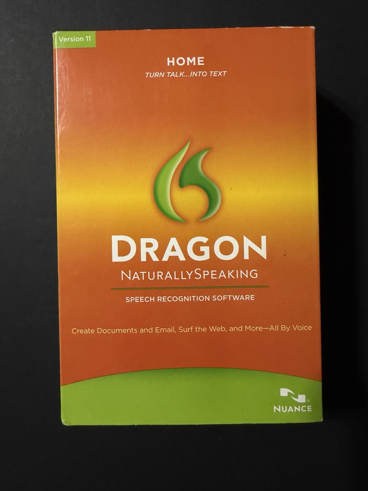 Dragon Naturally Speaking 11 in Original Box