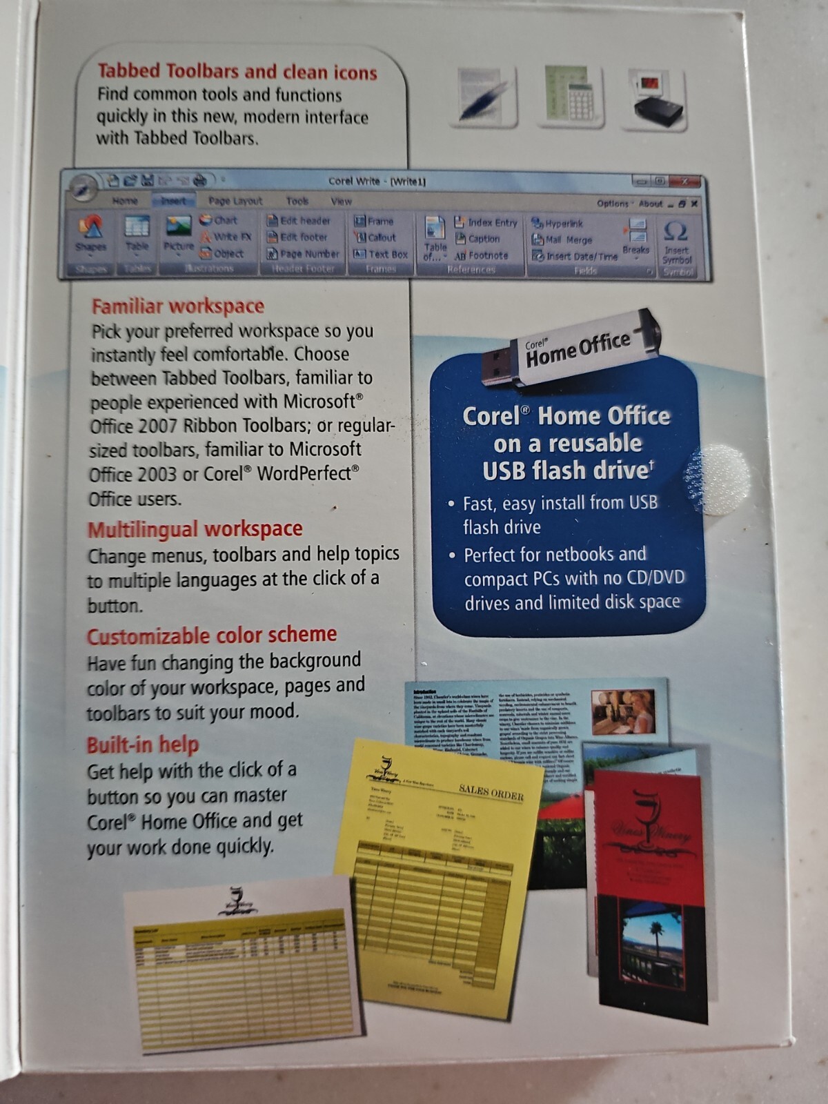 NEW SEALED Corel Home Office Personal & Business