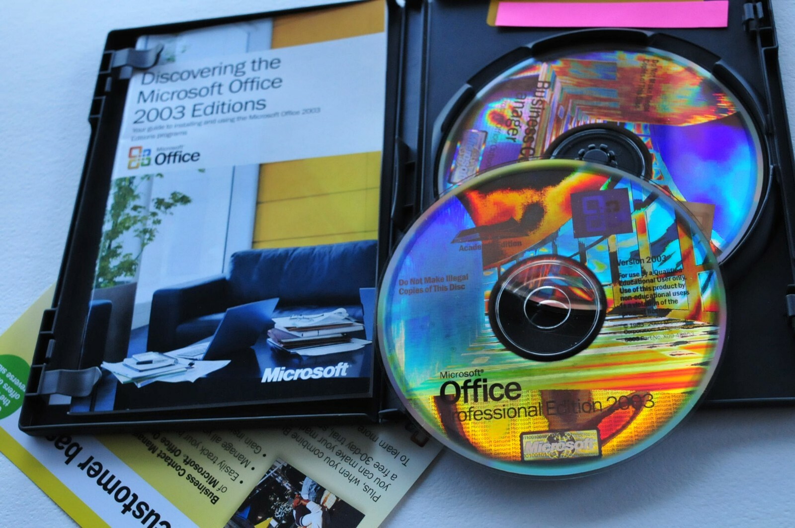 Genuine Microsoft Office Professional Edition 2003 Full Pro Version, Pristine