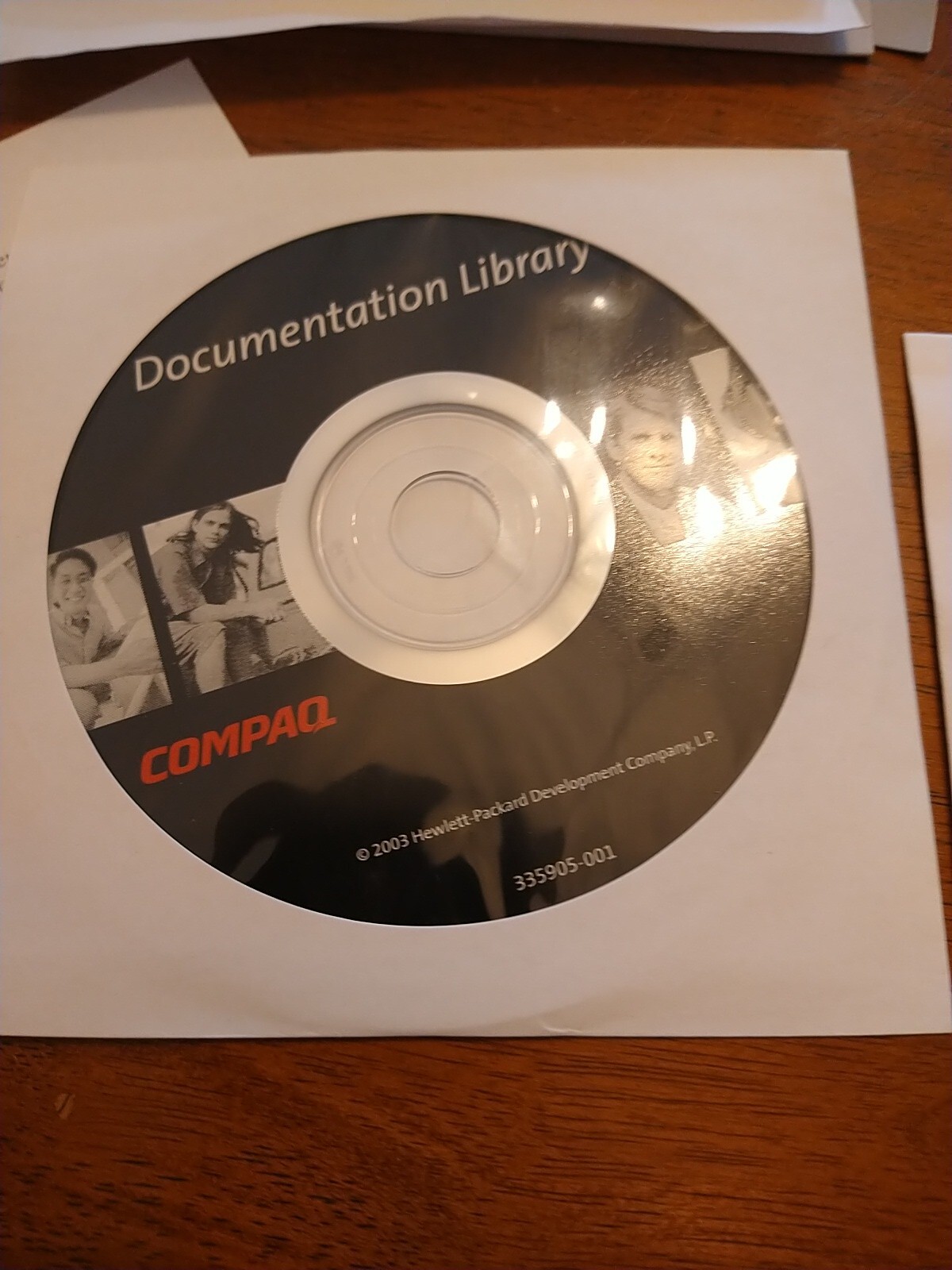Compaq Notebook Series 2003 , Works 7.0, Documentation Library, Recovery Disc