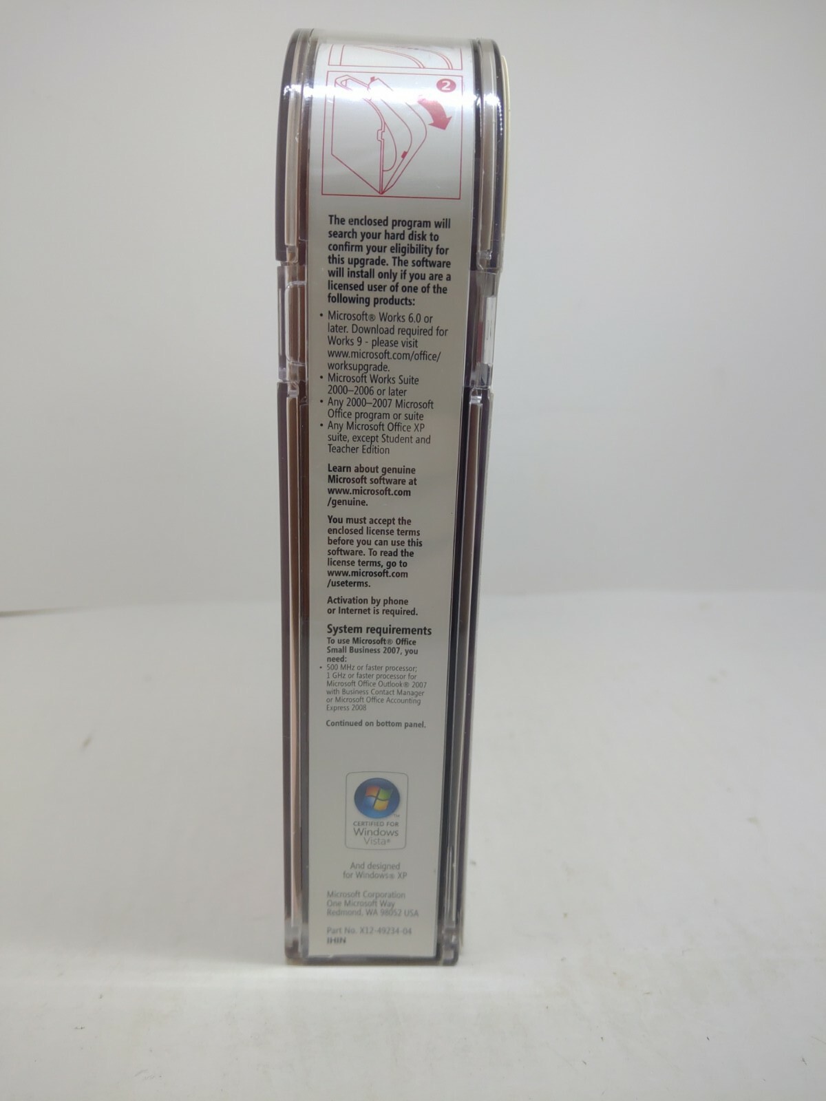 MICROSOFT OFFICE Small Business Edition 2007 UPGRADE w/ Product Key, Genuine
