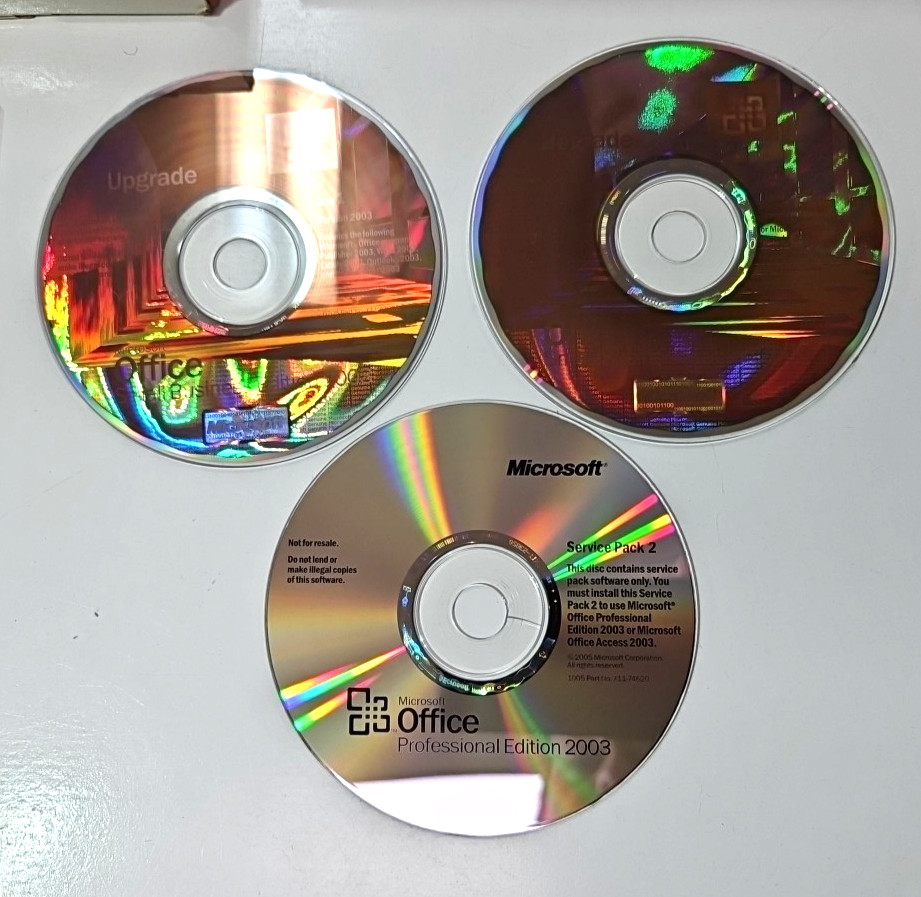 Genuine Microsoft MS Office Small Business Edition 2003 Upgrade with Product Key
