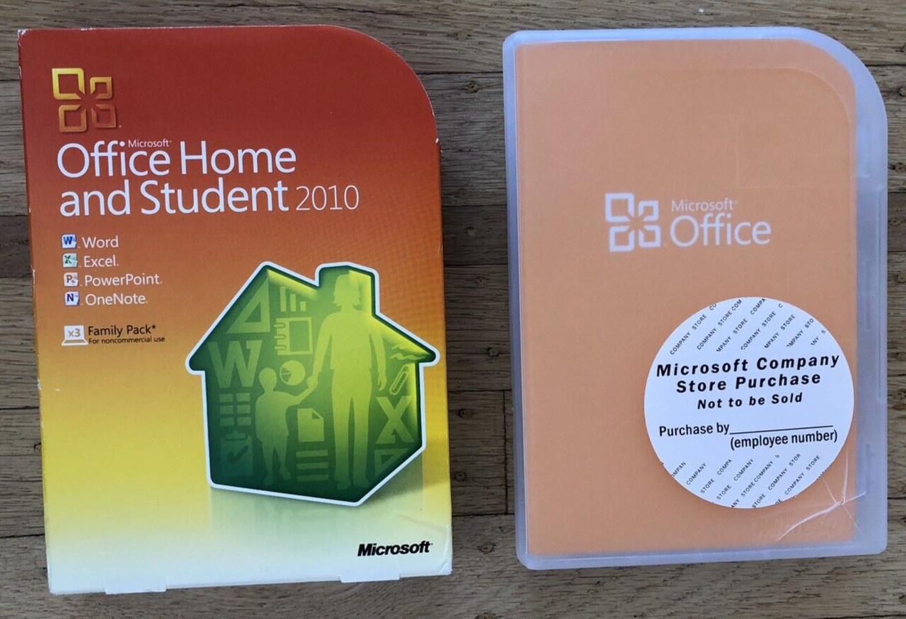 Microsoft Office Home and Student 2010 x3 Family Pack from the Company’s Store