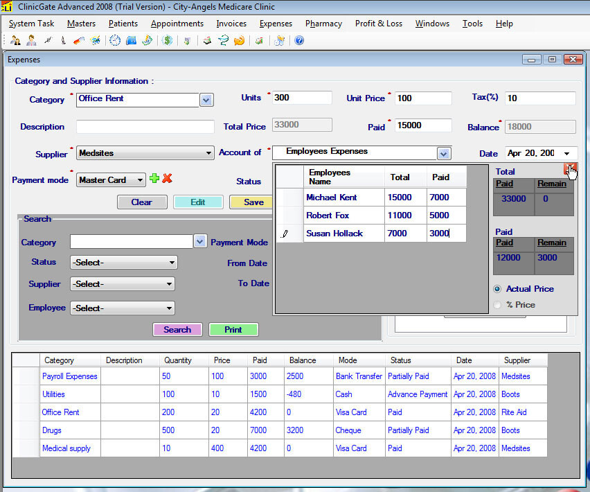 Medical Billing software – ClinicGate