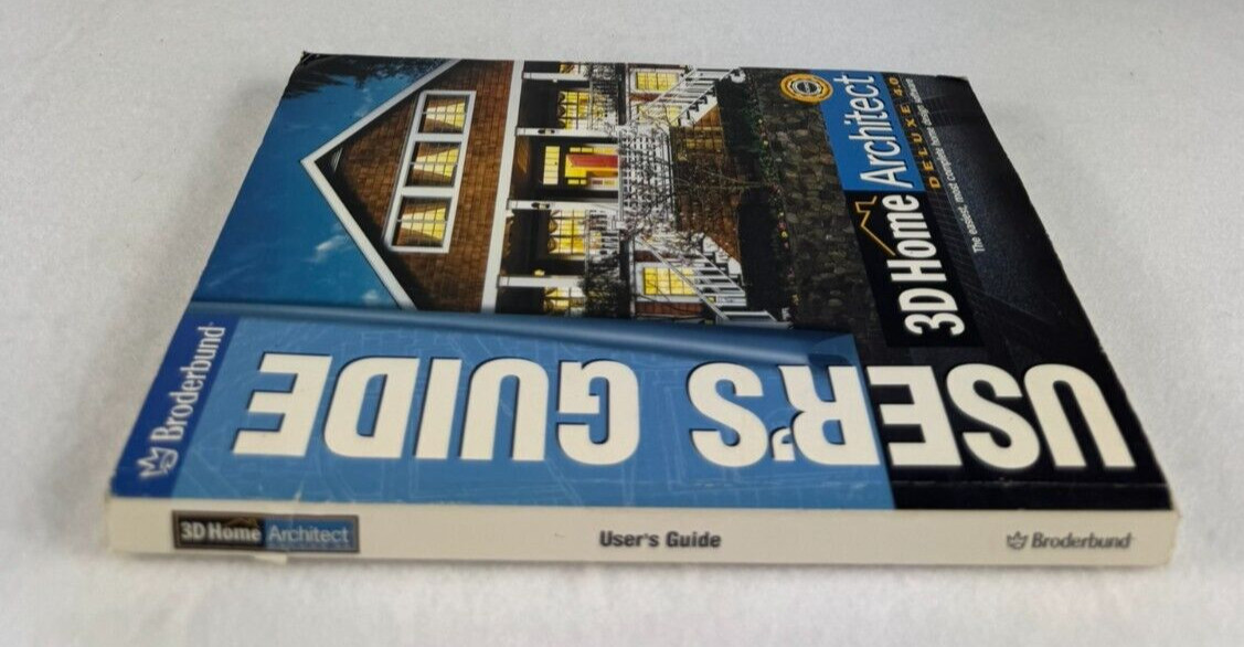 3D Home Architect Deluxe 4.0 User’s Guide – Broderbund (2001)