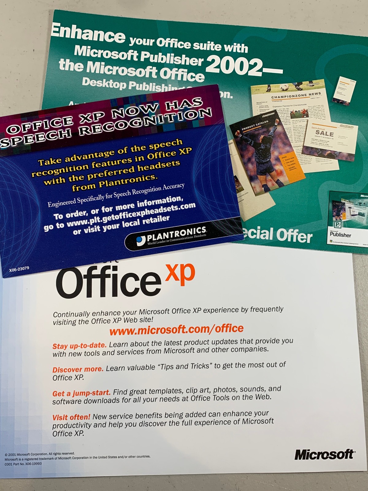 Microsoft Office 2002 XP Standard Upgrade w/ CD & Product Key Guide Word Excel