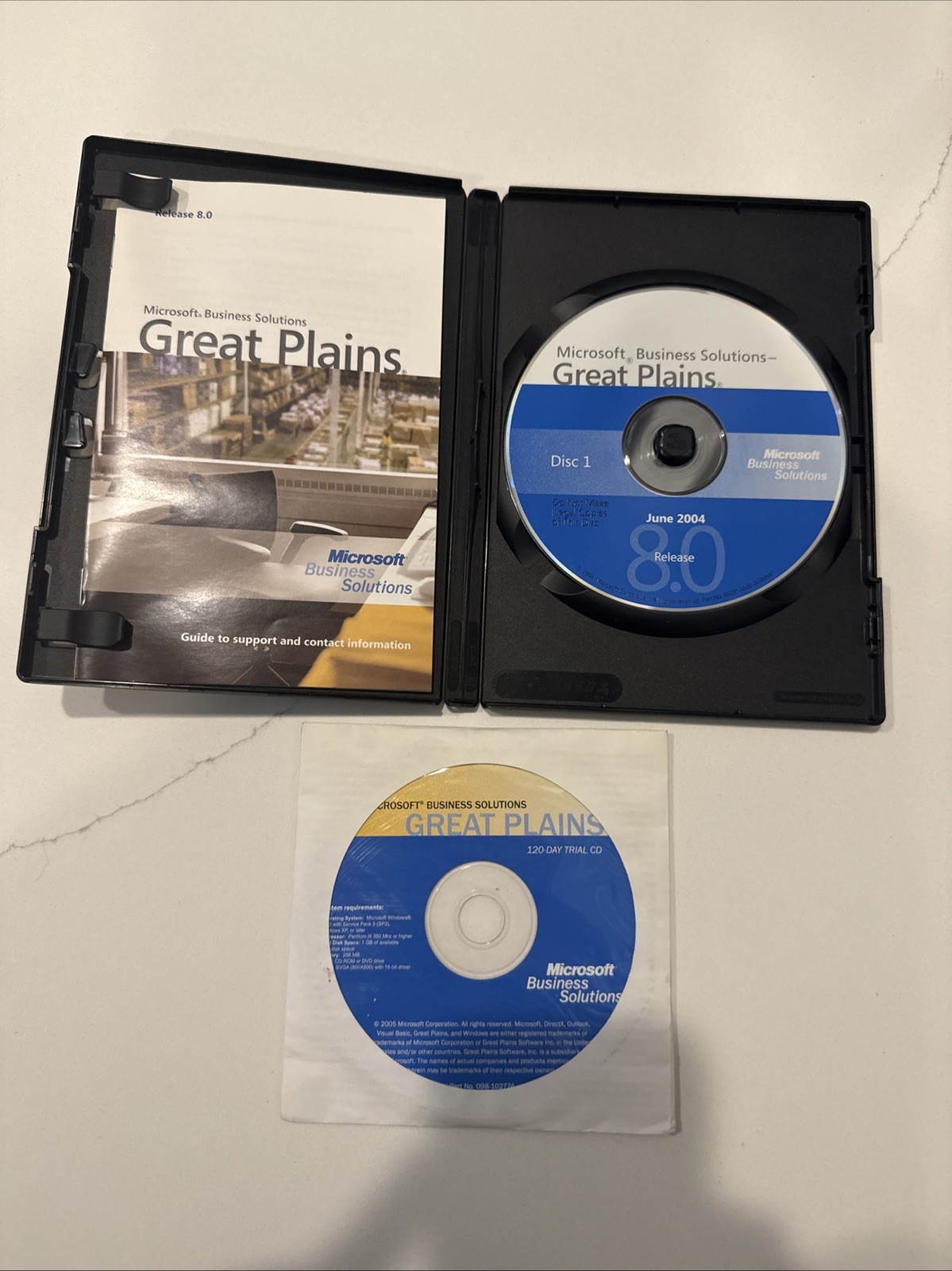 Microsoft 2004 Business Solutions Great Plains 8.0 – Full Version + Trial