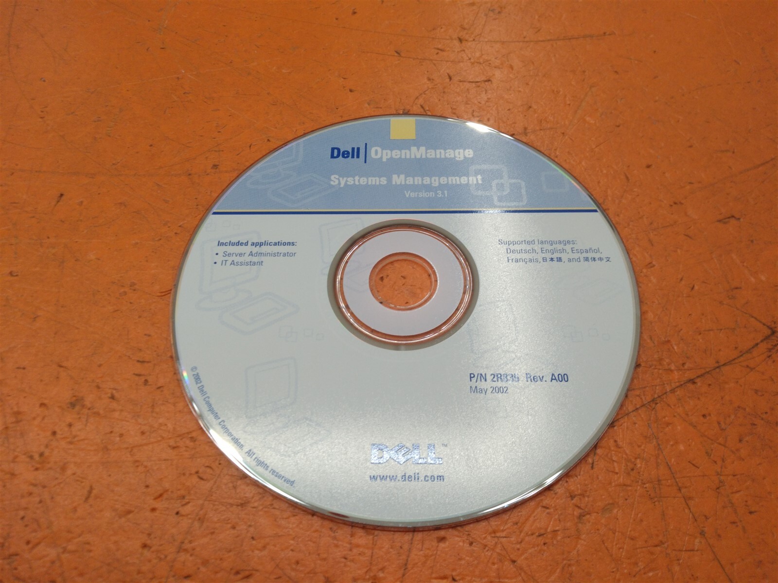 ⭐️⭐️⭐️⭐️⭐PC Software CD Disc Dell OpenManage System Management Version 3.1 2R835