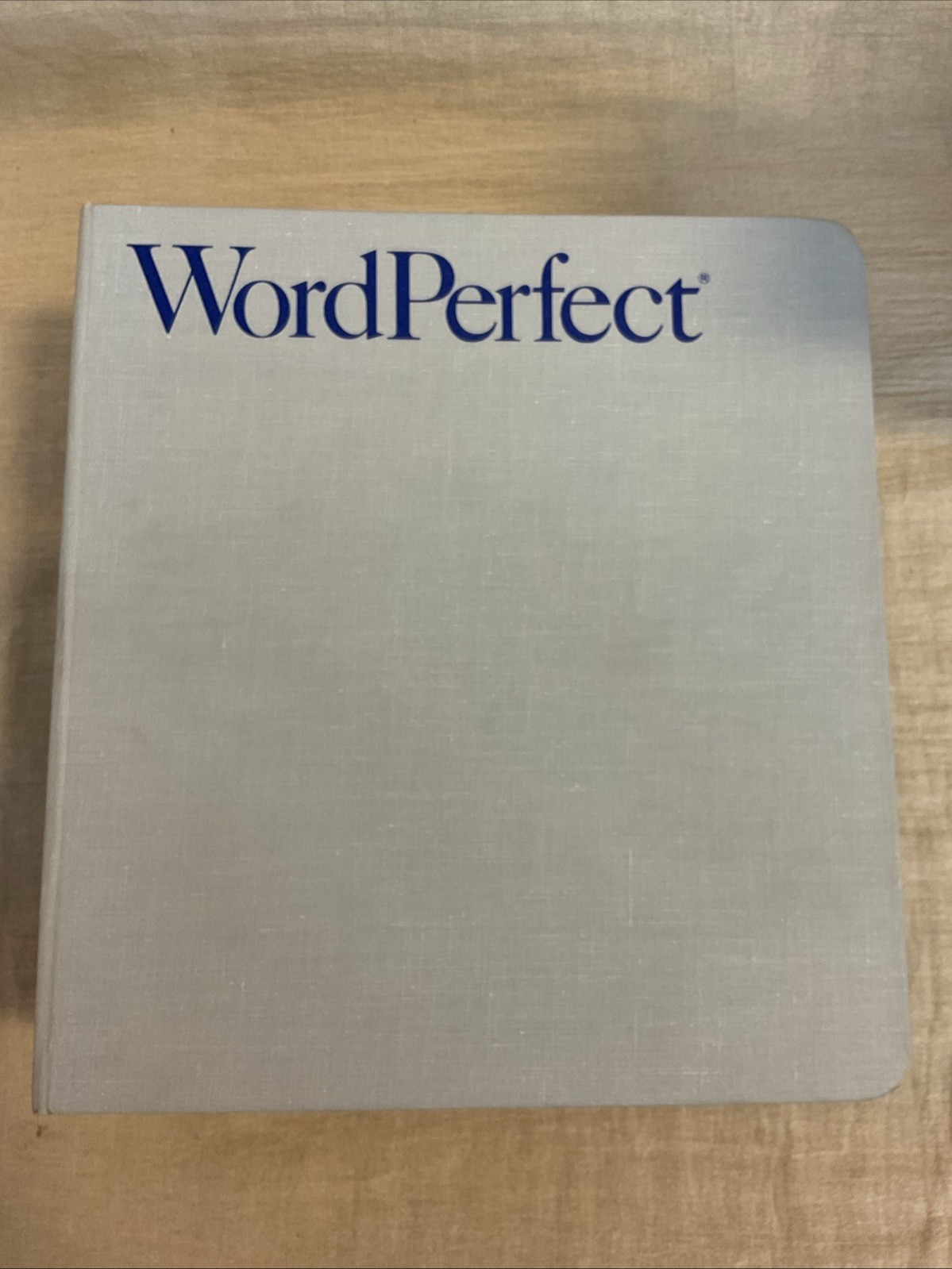 WordPerfect for DOS 5.1 Manual 3-Ring Binder 1989 Box Slip Case IBM PC