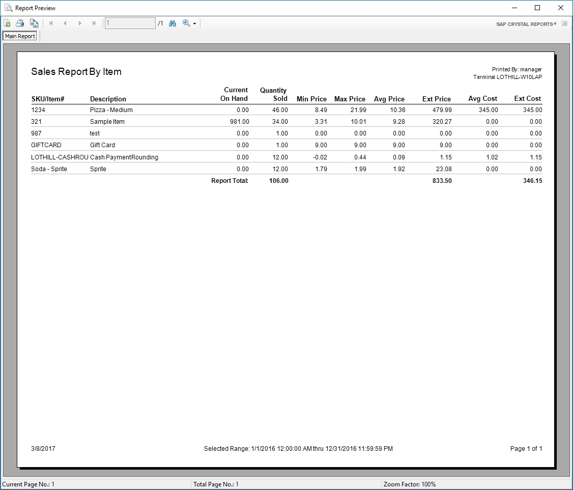 Point of Sale POS SOFTWARE with Inventory & Customers for Retail – CashFootprint