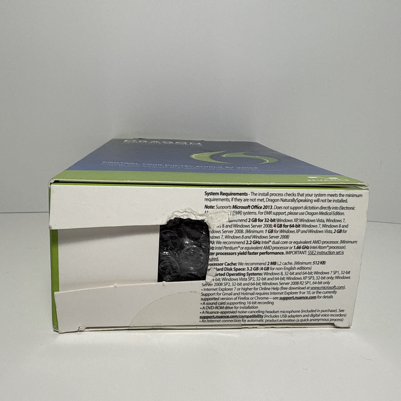 Dragon NaturallySpeaking Premium 12 – English – Nuance – Old Version