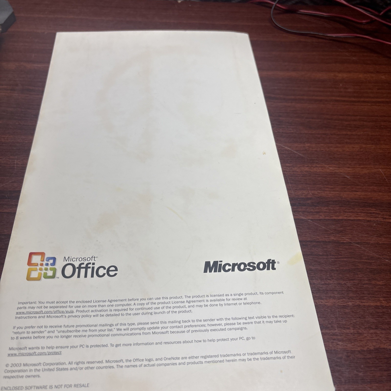 Microsoft Office 2003 Professional With One Note And Product Key