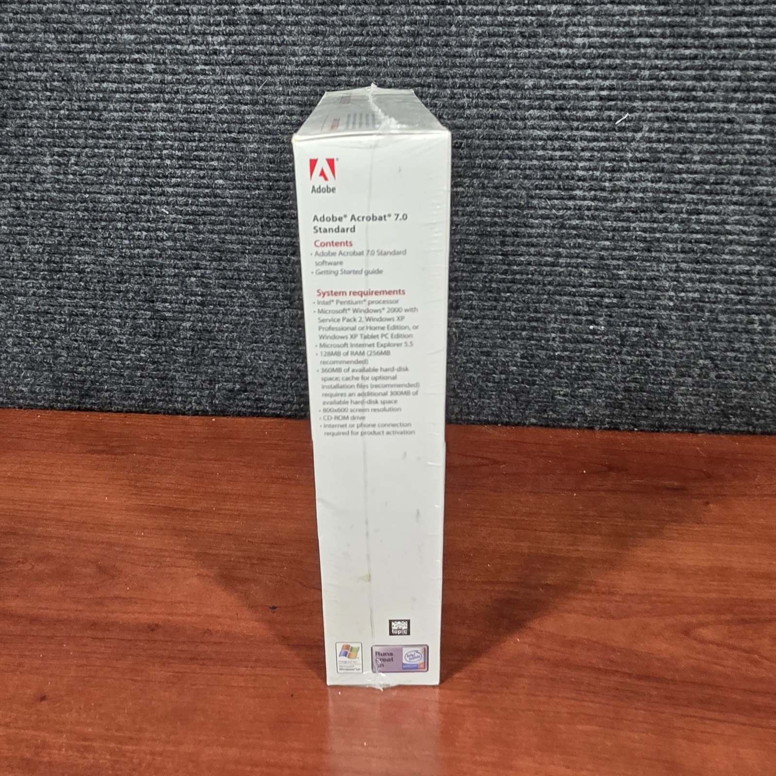 Adobe Acrobat 7.0 Standard Upgrade Windows XP 22001980- NEW & FACTORY SEALED-
