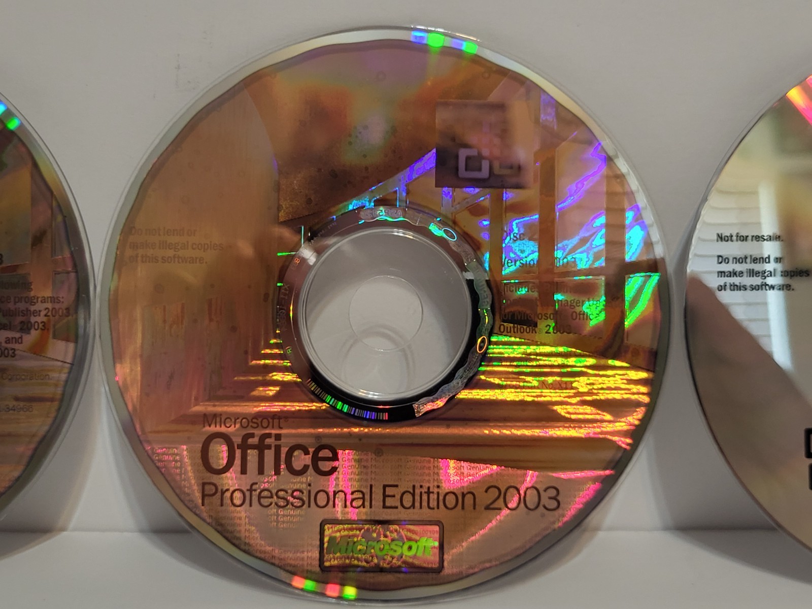 Microsoft Office Professional Edition 2003 OEM Upgrade & SP2 w/ PRODUCT KEY