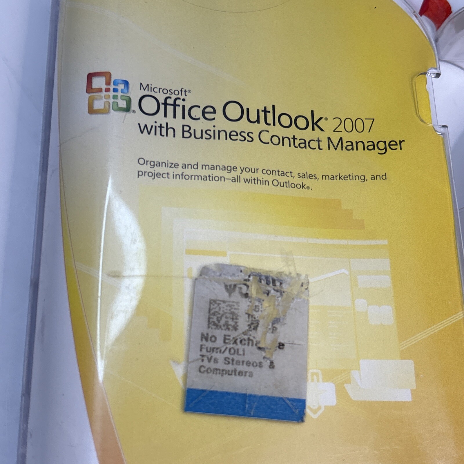 Microsoft Office Outlook 2007 Business Contact Manager with CD Product Key