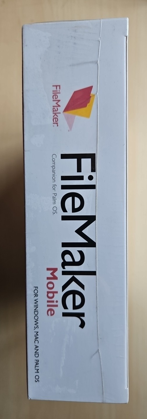 FileMaker Mobile Companion for Palm OS Windows Mac Palm PC – Brand New & Sealed