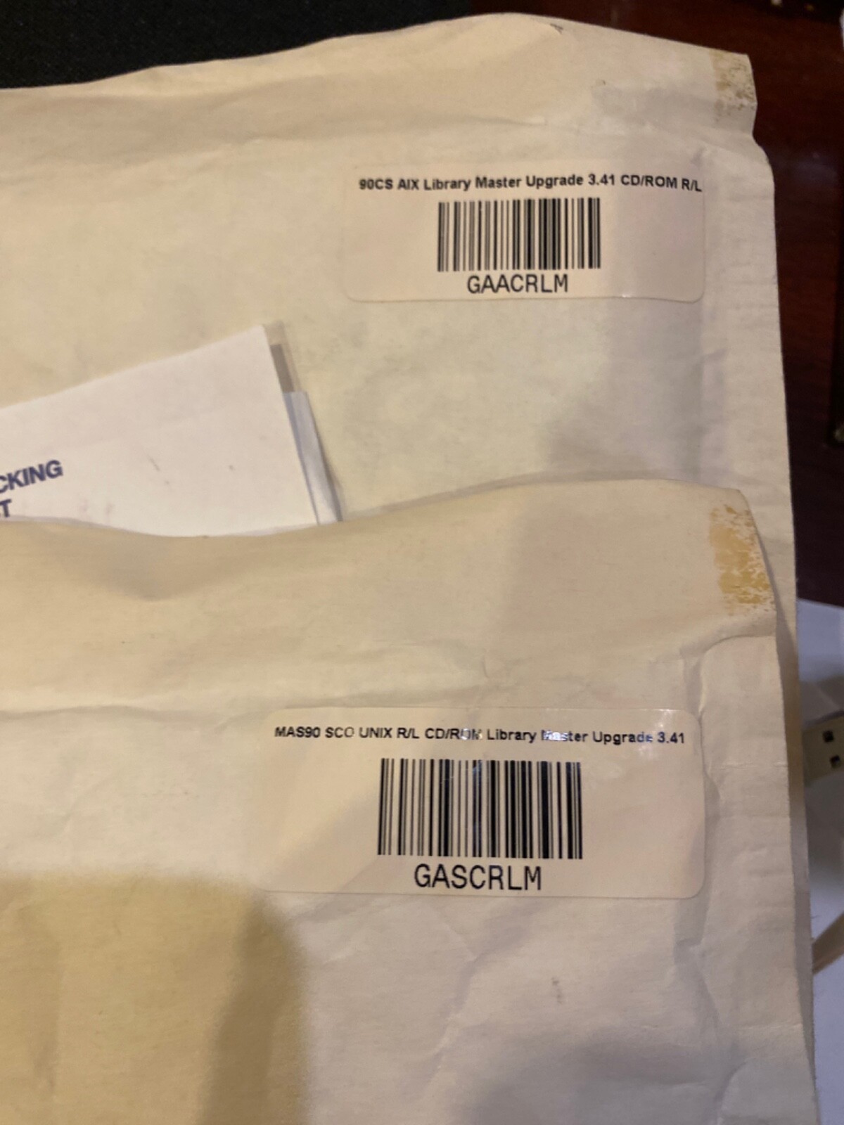 RARE SEALED Software MAS 90 CS for AIX & SCO Unix.All Modules + KEYS. Upgrade.