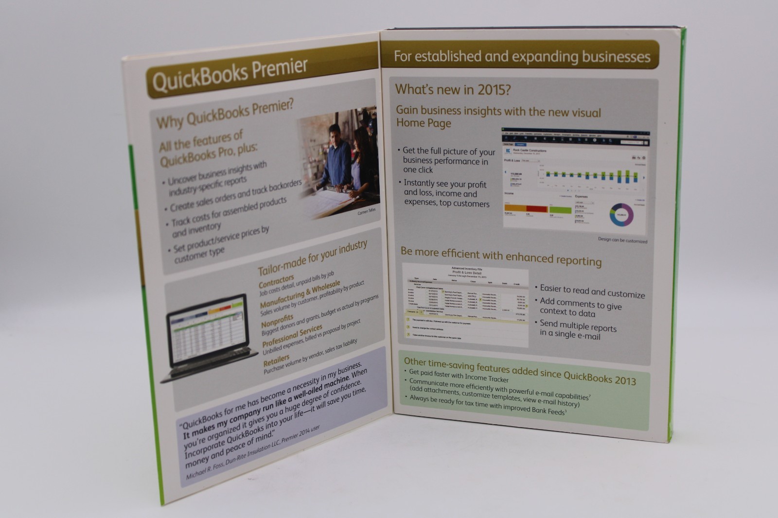 Intuit QuickBooks – Premier Desktop 2015 – Accounting Software License and Key