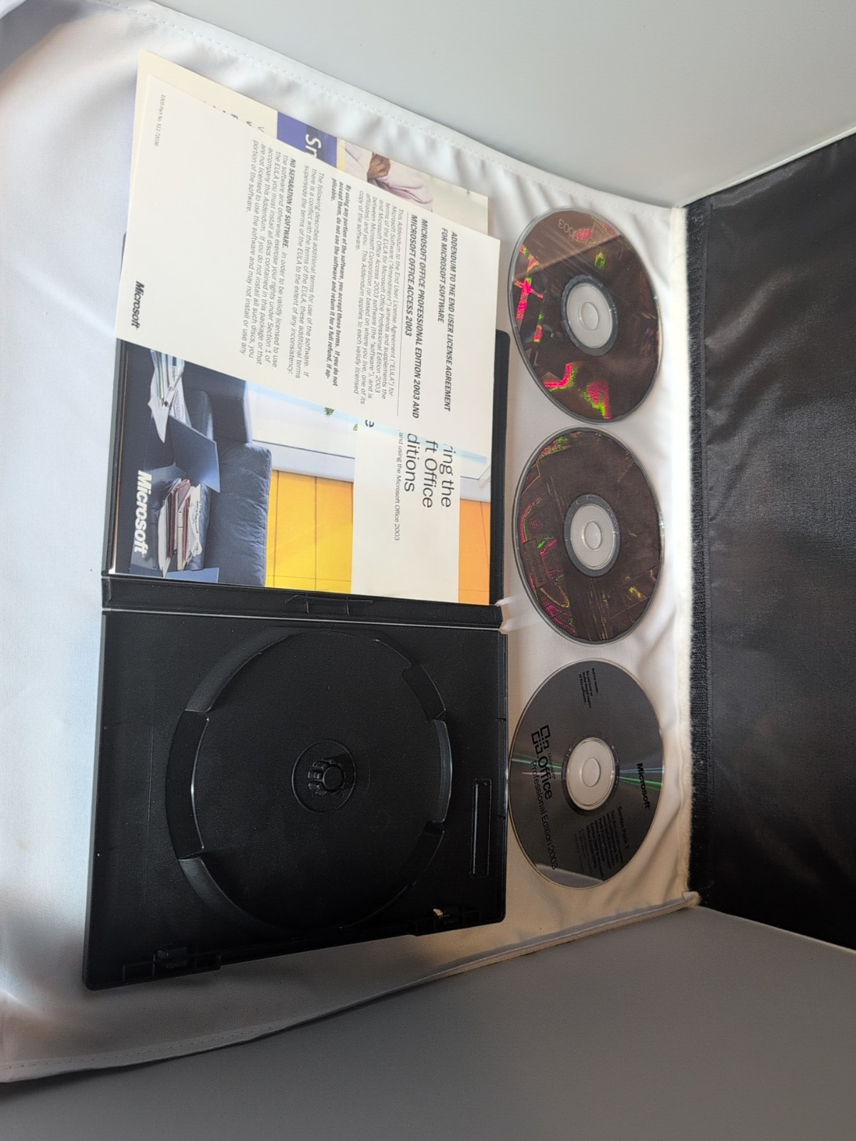 Office 2003 Upgrade Pro Edition. DVDs And COA